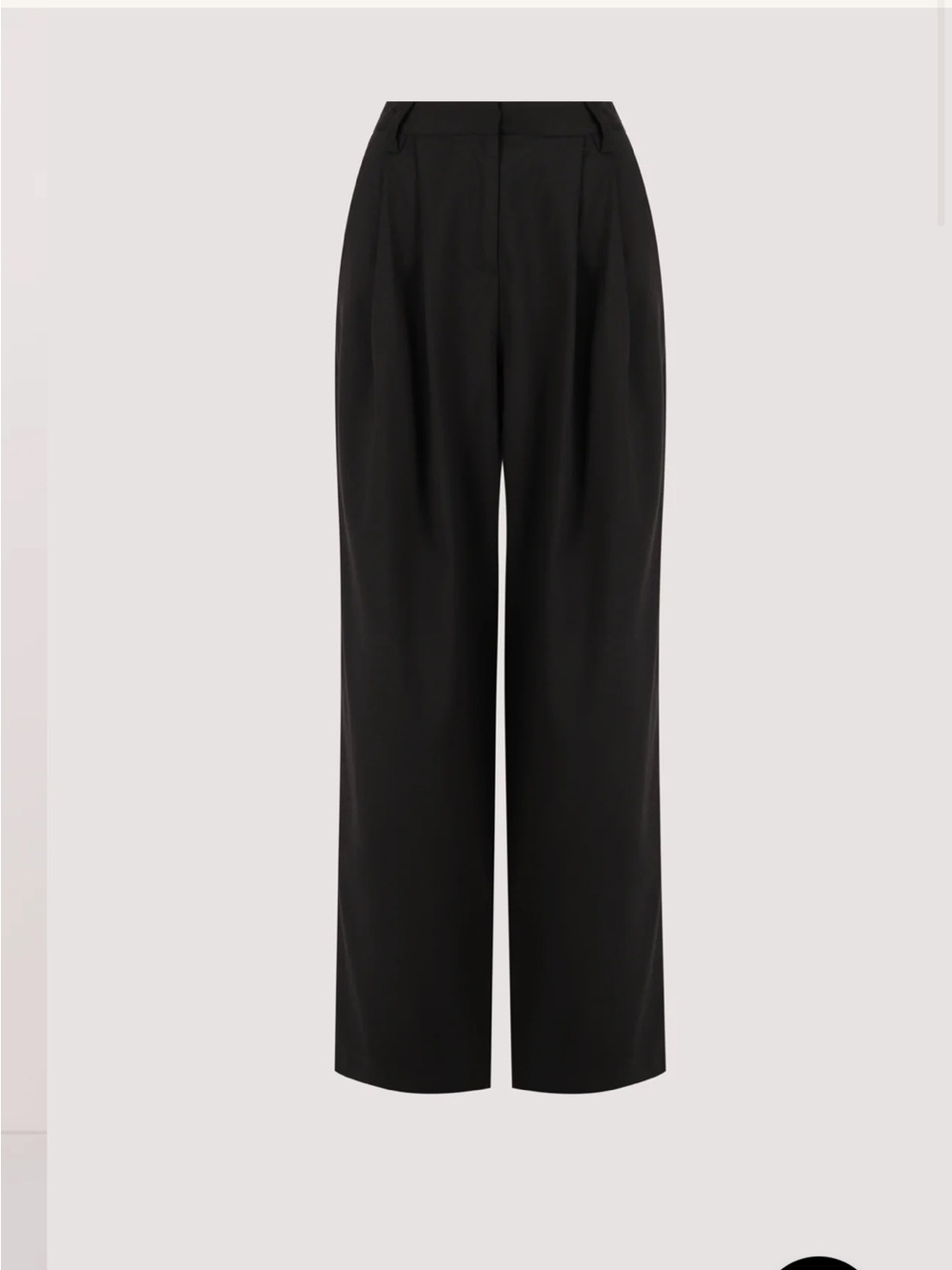 DISSH Black High-Waist Wide-Leg Trousers NEVER WORN NWT - Picture 1 of 5
